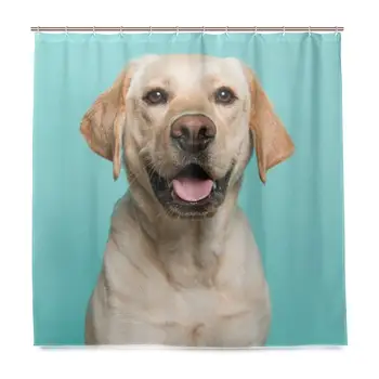Blond Labrador Retriever Dog Home Bathroom Set Polyester Fabric Shower Curtain Home Art Decoration with Hooks
Blond Labrador Retriever Dog Home Bathroom Set Polyester Fabric Shower Curtain Home Art Decoration with Hooks
