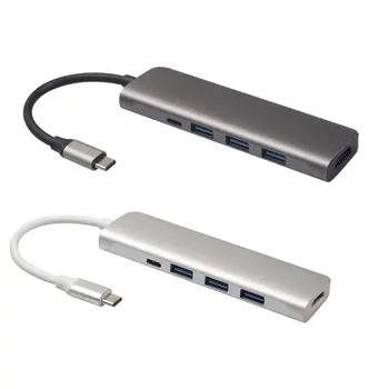 Converter Adapter Usb 5 In 1 Hub Usb 3.0 Hdmi 4K Type C With Fast Charging Pd Connected Usbc For Matebook
Converter Adapter Usb 5 In 1 Hub Usb 3.0 Hdmi 4K Type C With Fast Charging Pd Connected Usbc For Matebook