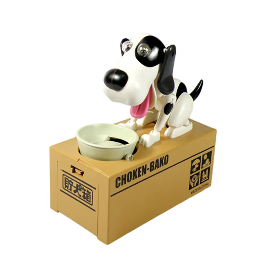 Cartoon Robotic Dog Money Box Money Bank Automatic Stole Coin Piggy Bank Money Saving Box Gift For Kid
Cartoon Robotic Dog Money Box Money Bank Automatic Stole Coin Piggy Bank Money Saving Box Gift For Kid