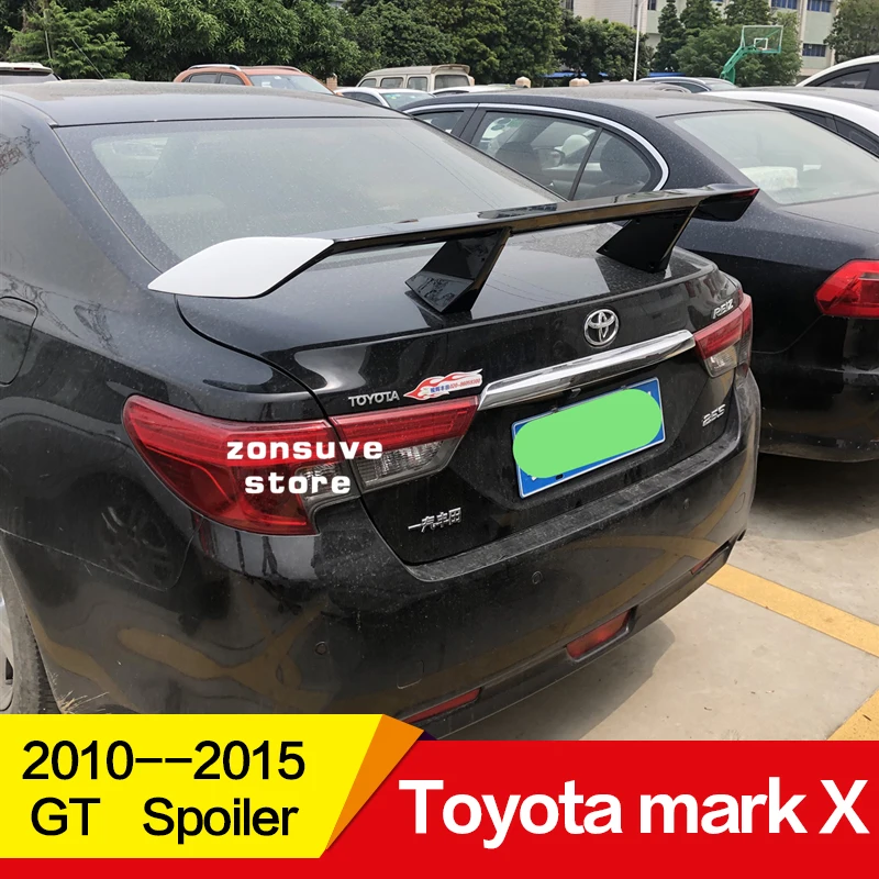 Use for TOYOTA MARK X spoiler 2010 11 12 13 14 15 year ABS plastic rear wing decoration EX style GT Sport Accessories
Use for TOYOTA MARK X spoiler 2010 11 12 13 14 15 year ABS plastic rear wing decoration EX style GT Sport Accessories