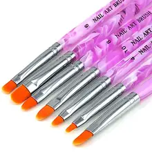 7 Pcs/Set UV Gel Acrylic Nail Art DIY Builder Brush Painting Drawing Craft Pens Useful, Nail Art Creation, DIY, Manicure Tool !!
7 Pcs/Set UV Gel Acrylic Nail Art DIY Builder Brush Painting Drawing Craft Pens Useful, Nail Art Creation, DIY, Manicure Tool !!