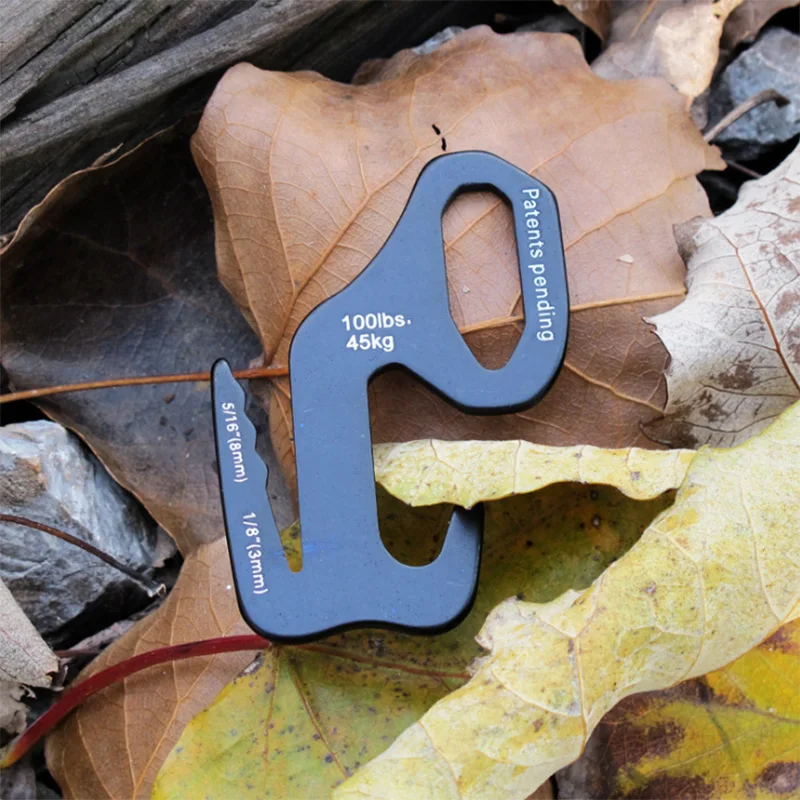 4PCS Outdoor Rope Buckles Anti-skid Clip Hook Sky-Tent Multifunctional 4*3*2cm Knotting Tool for fix heavy objects firmly quick
4PCS Outdoor Rope Buckles Anti-skid Clip Hook Sky-Tent Multifunctional 4*3*2cm Knotting Tool for fix heavy objects firmly quick