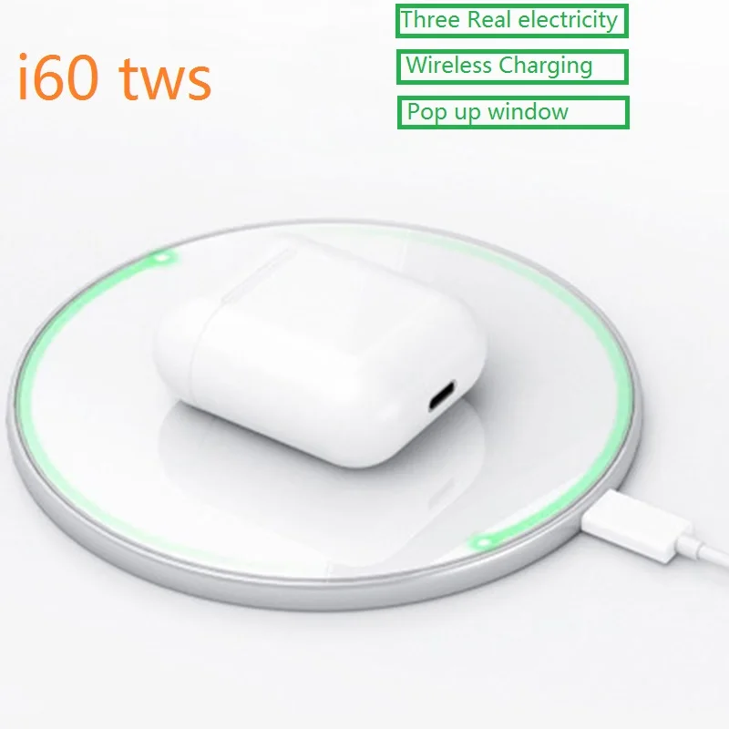 i60 TWS Pop up Separate use Wireless Earphone Wireless Charging Bluetooth 5.0 Earphones Bass Earbuds PK i10 i12 i20 i80
i60 TWS Pop up Separate use Wireless Earphone Wireless Charging Bluetooth 5.0 Earphones Bass Earbuds PK i10 i12 i20 i80