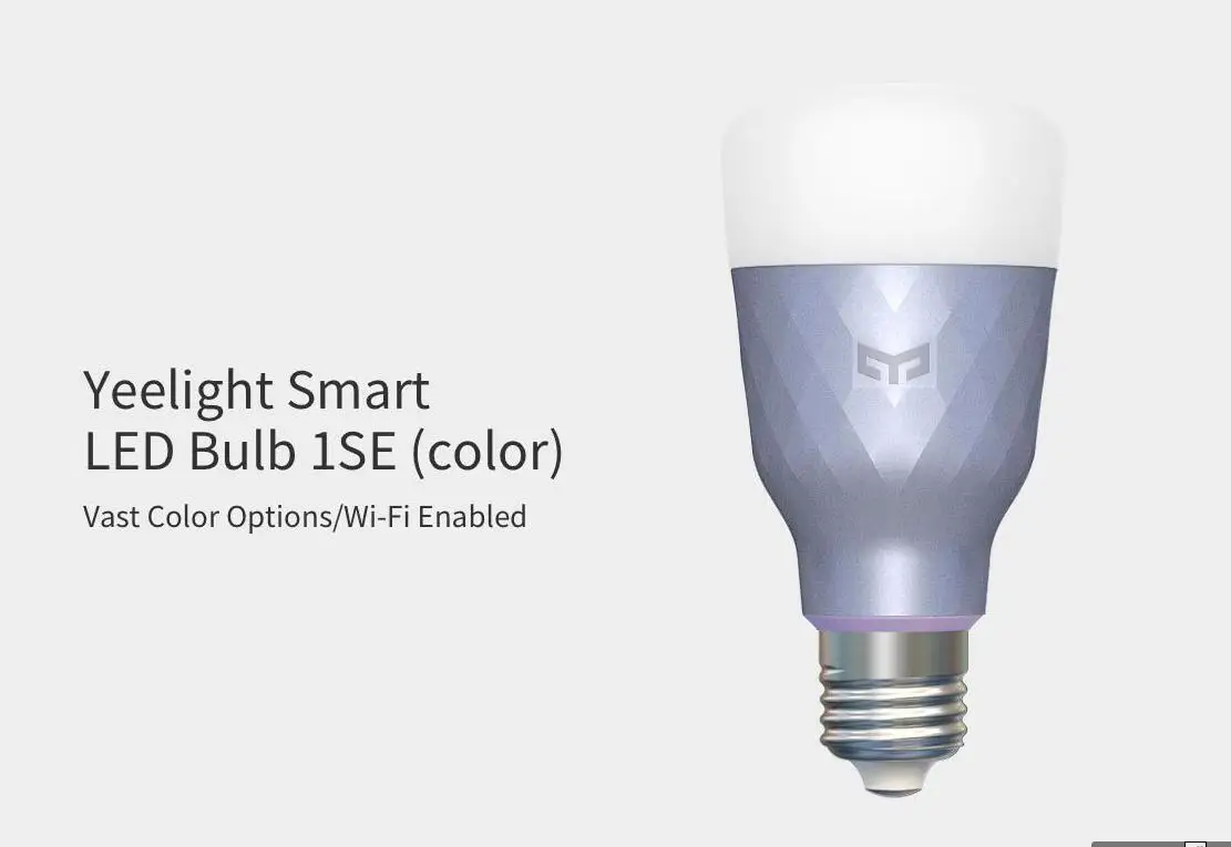 Xiaomi Yeelight E27 Smart Led