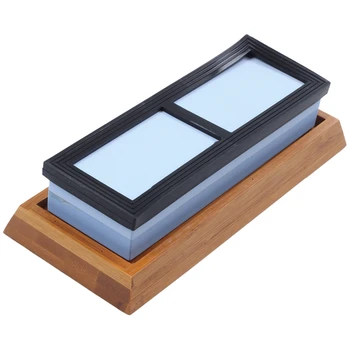 Sharpening Stone For Knives, Professional Waterstones Combination Grit 2000/6000 Whetstone Sharpening with Bamboo Base, Blade Gu
Sharpening Stone For Knives, Professional Waterstones Combination Grit 2000/6000 Whetstone Sharpening with Bamboo Base, Blade Gu