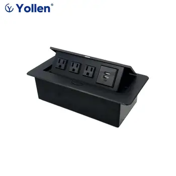 All Aluminum Panel US Standard Hidden Type Table Socket 3 Way Electrical Outlet Modular Power USB+EUR/UK/Universal/CN Household
All Aluminum Panel US Standard Hidden Type Table Socket 3 Way Electrical Outlet Modular Power USB+EUR/UK/Universal/CN Household