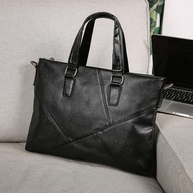 Leisure Korean men's bag multi-pocket men's horizontal leather men's bag tide handbag briefcase business computer bag
Leisure Korean men's bag multi-pocket men's horizontal leather men's bag tide handbag briefcase business computer bag