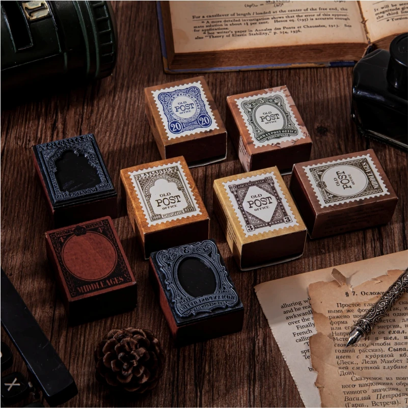 Dimi 1 Pc/Design Antique Post Office Series Wooden Rubber Stamps Vintage Border Seal Scrapbooking Stationery DIY Craft Stamp
Dimi 1 Pc/Design Antique Post Office Series Wooden Rubber Stamps Vintage Border Seal Scrapbooking Stationery DIY Craft Stamp