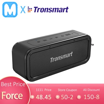 Tronsmart Element Force Bluetooth Speaker Portable Wireless speaker for phones with NFC mic IPX7 Waterproof 40W mini speaker
Tronsmart Element Force Bluetooth Speaker Portable Wireless speaker for phones with NFC mic IPX7 Waterproof 40W mini speaker