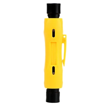 Cable Stripper Automatic Coaxial Stripping Tools Telephone Cable Television Wire Dual-Purpose Peeling Pliers 
Cable Stripper Automatic Coaxial Stripping Tools Telephone Cable Television Wire Dual-Purpose Peeling Pliers