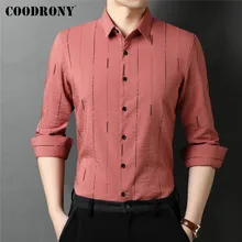 COODRONY Brand Spring Autumn New Arrival Fashion Pattern Social Dress Business Casual Slim Long Sleeve Shirt Men Clothing C6121
COODRONY Brand Spring Autumn New Arrival Fashion Pattern Social Dress Business Casual Slim Long Sleeve Shirt Men Clothing C6121