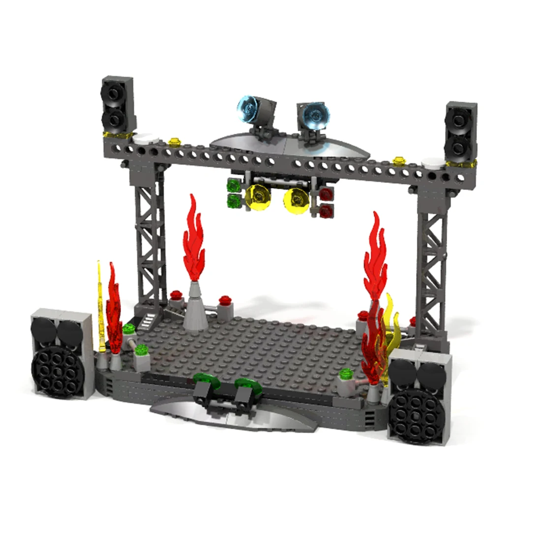 202Pcs STEM MOC Stage Bricks Small Particle Building Blocks Toy Set for Rock Band Live Scene (No Rock Band )
202Pcs STEM MOC Stage Bricks Small Particle Building Blocks Toy Set for Rock Band Live Scene (No Rock Band )