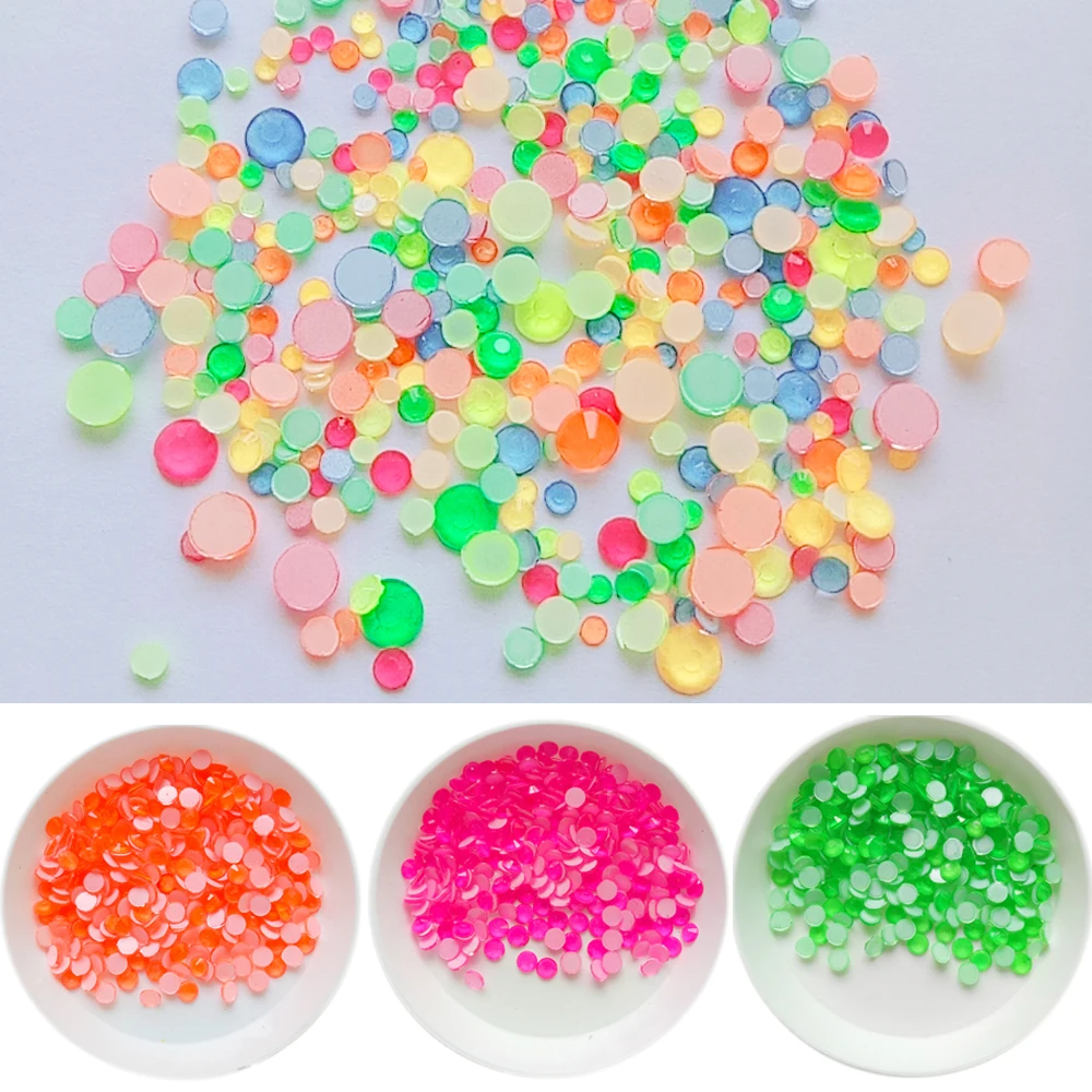 1440pcs/pack Wholesale SS6-SS30 Nail Rhinestones Flatback Rhinestone Fluorescence Colour Rhinestone Crafts Nail Art Decoratio
1440pcs/pack Wholesale SS6-SS30 Nail Rhinestones Flatback Rhinestone Fluorescence Colour Rhinestone Crafts Nail Art Decoratio