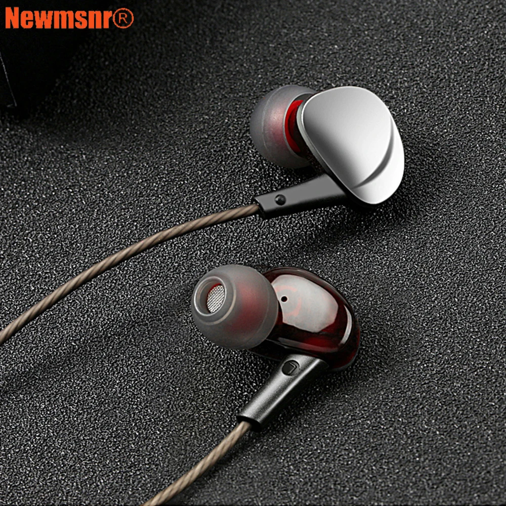 Newmsnr T1 In-ear Phone earphones,4D HD Stereo Bass MEMS Microphone earpiece,Noise Reduction Voice control Instock headset
Newmsnr T1 In-ear Phone earphones,4D HD Stereo Bass MEMS Microphone earpiece,Noise Reduction Voice control Instock headset