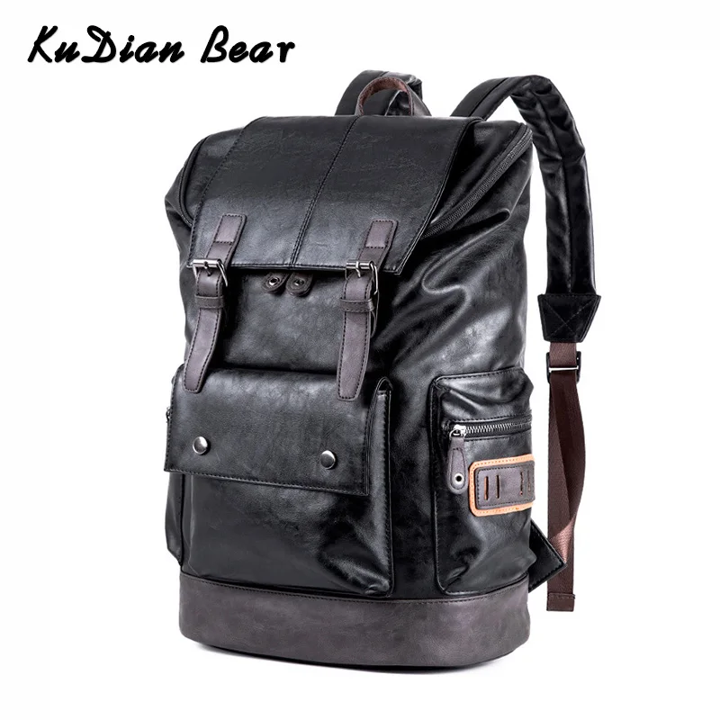 KUDIAN BEAR Large Capacity Men's Backpack Laptop Travel Men Bags Fashion PU Leather Black School Back Packs Mochila BIG026 PM49
KUDIAN BEAR Large Capacity Men's Backpack Laptop Travel Men Bags Fashion PU Leather Black School Back Packs Mochila BIG026 PM49