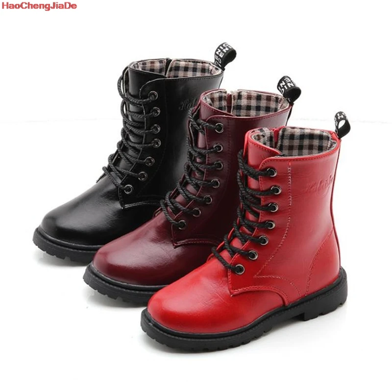 Girl Winter Martin child warm boots for kids toddler boy snow boots shoe for kids boy boots Fashion Non-slip Leather black
Girl Winter Martin child warm boots for kids toddler boy snow boots shoe for kids boy boots Fashion Non-slip Leather black
