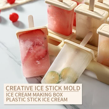 Creative Wood Stick Style Popsicle mold DIY Ice Mold Summer Popsicle Maker Kitchen Tools Randomly Color Lolly Mould
Creative Wood Stick Style Popsicle mold DIY Ice Mold Summer Popsicle Maker Kitchen Tools Randomly Color Lolly Mould