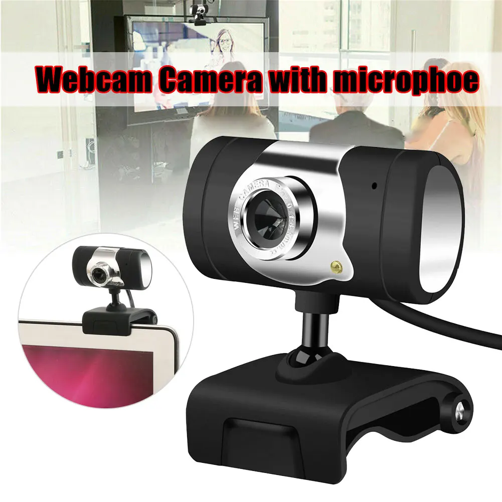 HD Webcam USB Camera Video Recording Web Camera Rotatable Web Cam Camera with Microphone For Laptop Desktop PC Computers
HD Webcam USB Camera Video Recording Web Camera Rotatable Web Cam Camera with Microphone For Laptop Desktop PC Computers