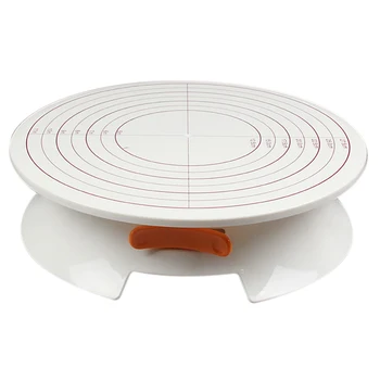 Birthday Cake Turntable Rotating Plastic Anti-Skid Cake Decor Turntable Cake Rotary Table Round Cake Stand Baking Tools
Birthday Cake Turntable Rotating Plastic Anti-Skid Cake Decor Turntable Cake Rotary Table Round Cake Stand Baking Tools