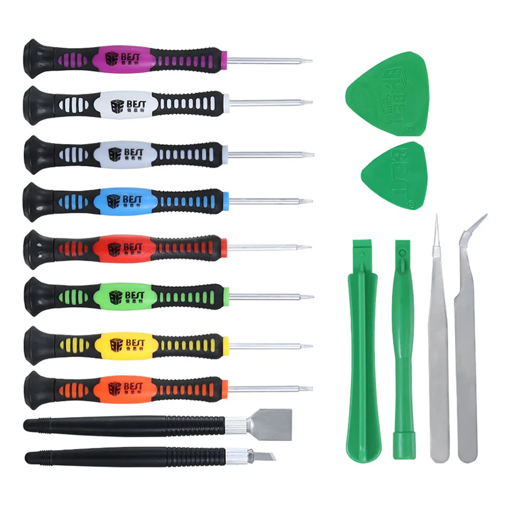 

16in1 Pentalobe Torx Screwdriver Set Mobile Phone Repair Tools Spudger Pry Opening for iPhone Samsung Xiaomi HTC Tablet PC Drone