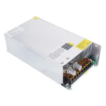 1000W Switching Power Supply SMPS Adjustable Transformer AC 110/220V To DC 0-12/24/36/48V With Dual LCD Digital Display
1000W Switching Power Supply SMPS Adjustable Transformer AC 110/220V To DC 0-12/24/36/48V With Dual LCD Digital Display