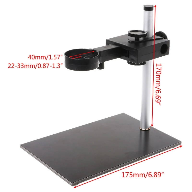 Universal Digital USB Microscope Holder Stand Support Bracket Adjust up and down 94PC
Universal Digital USB Microscope Holder Stand Support Bracket Adjust up and down 94PC
