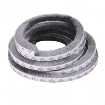 9x5mm 10meters/lot White/Gray/Brown Door Window Draught Excluder Brush Weather Strip Seal Tape 3M Gum Burlete Foam Seal Strip
9x5mm 10meters/lot White/Gray/Brown Door Window Draught Excluder Brush Weather Strip Seal Tape 3M Gum Burlete Foam Seal Strip