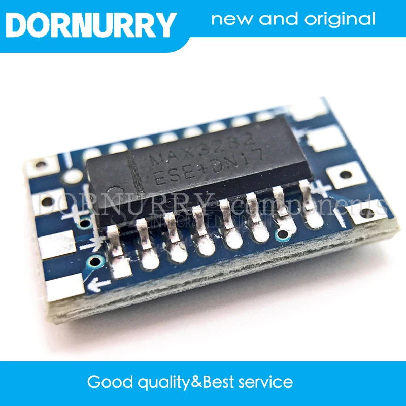 10pcs Mini RS232 MAX3232 Level to TTL Level Board 115200bps Converter Adaptor Module new dornurry
10pcs Mini RS232 MAX3232 Level to TTL Level Board 115200bps Converter Adaptor Module new dornurry