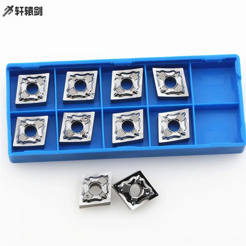 10 шт. CNMG120402 CNMG120404 CNMG 120408 HA алюминий CNC карбид лезвие токарный станок обрабатывающий инструмент 
10 шт. CNMG120402 CNMG120404 CNMG 120408 HA алюминий CNC карбид лезвие токарный станок обрабатывающий инструмент