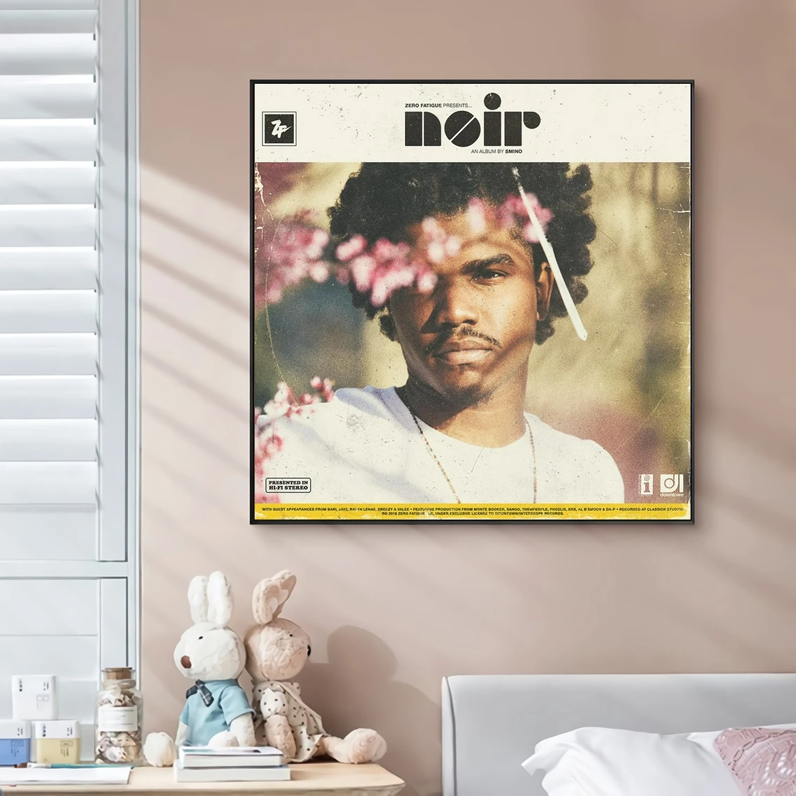 

Альбомная обложка Smino NOIR для музыки, постер на холсте в стиле хип-хоп, рэпер, поп-музыка, знаменитости, настенная живопись, художественное украшение