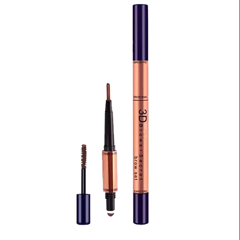 3pcs/set Automatic 3D Eyebrow Pencil + Dyeing Cream +Eyebrow Bar for Cosmetics Brow Liner Makeup Tools Waterproof Eyebrow Powder
3pcs/set Automatic 3D Eyebrow Pencil + Dyeing Cream +Eyebrow Bar for Cosmetics Brow Liner Makeup Tools Waterproof Eyebrow Powder