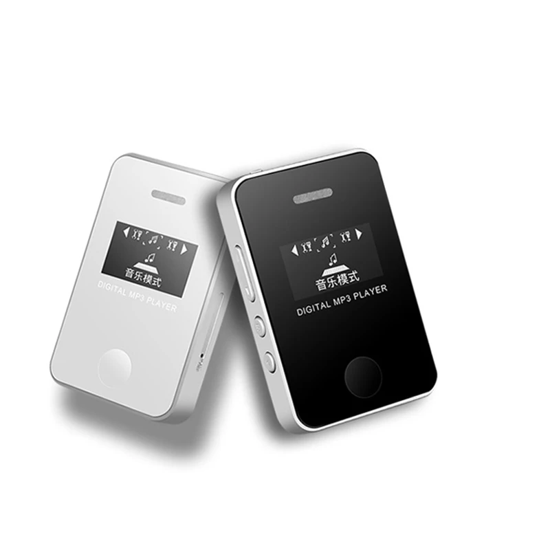 Мини mp3-плеер портативный MP3-плеер с зажимом поддержка 32 ГБ Micro SD TF карты ЖК-экран