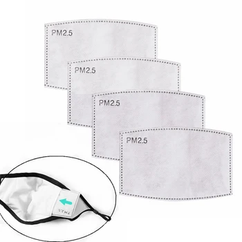 10/50 Pcs 5 Layers Non-woven Activated Carbon Filter PM2.5 Anti Haze Mouth Mask Replaceable Filter-slice for Child Adults 
10/50 Pcs 5 Layers Non-woven Activated Carbon Filter PM2.5 Anti Haze Mouth Mask Replaceable Filter-slice for Child Adults