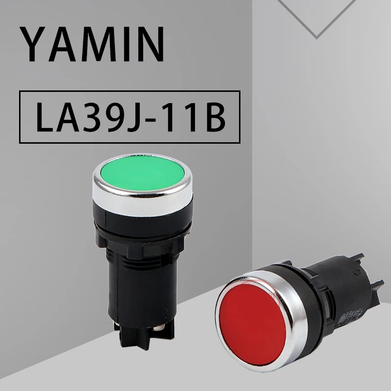 P185 22mm Momentary electrical Push button switch Green/Red 1NO 1NC 3 pins screws terminals LA39J-11B
P185 22mm Momentary electrical Push button switch Green/Red 1NO 1NC 3 pins screws terminals LA39J-11B