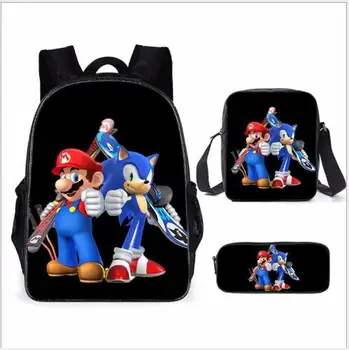 Super Mario Bros Sonic Cartoon Backpack Boys Cartoon School Bags Hot Primary Backpack School Bags for Boys Mochila
Super Mario Bros Sonic Cartoon Backpack Boys Cartoon School Bags Hot Primary Backpack School Bags for Boys Mochila