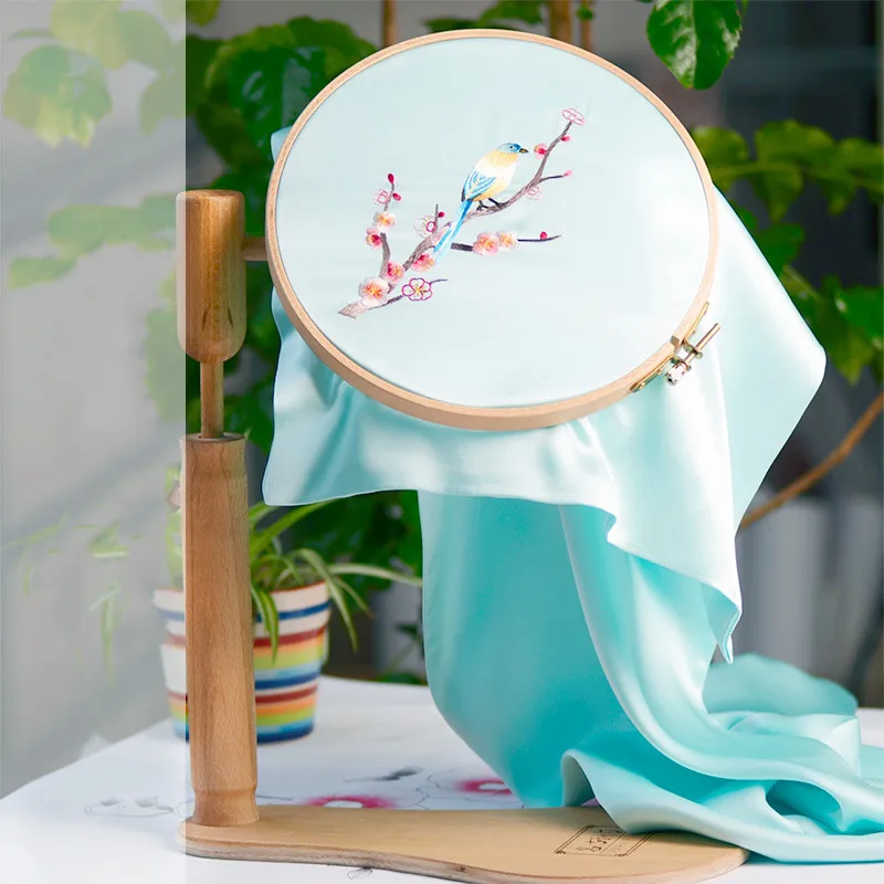 Wood Embroidery Hoop Stand 360 degree rotating Cross Stitch Hoop Set Embroidery Ring Frame Adjustable Embroidery Tools 24cm 28cm
Wood Embroidery Hoop Stand 360 degree rotating Cross Stitch Hoop Set Embroidery Ring Frame Adjustable Embroidery Tools 24cm 28cm