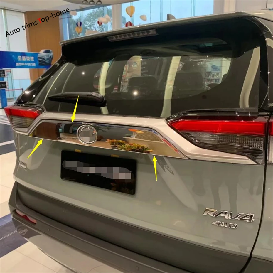Yimaautotrims Rear Trunk Tailgate Upper Door Strip Panel Cover Trim Fit For TOYOTA RAV4 RAV 4 2019 2020 ABS Exterior Refit Kit
Yimaautotrims Rear Trunk Tailgate Upper Door Strip Panel Cover Trim Fit For TOYOTA RAV4 RAV 4 2019 2020 ABS Exterior Refit Kit