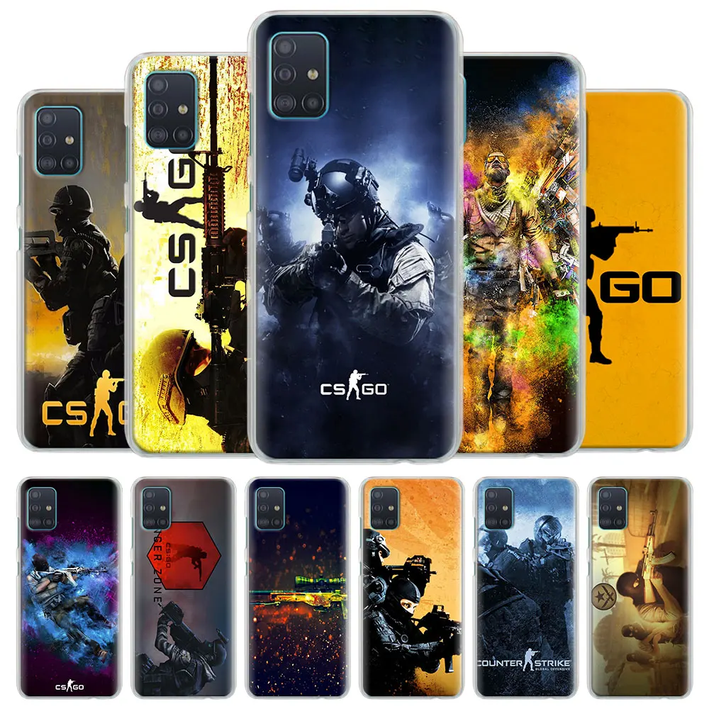 Чехол-накладка для Samsung Galaxy A51 A71 A10 A10e A10s A20 A30 A40 A50 A70 S A91 Counter Strike Global csgo cs go |