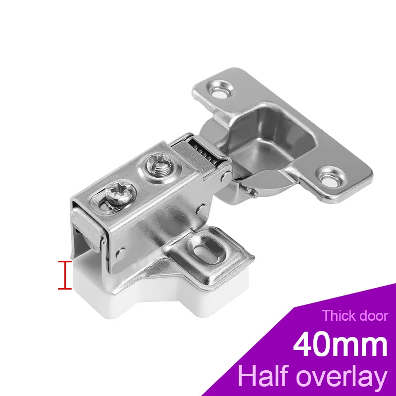 Description Picture 6 of item35/40mm Cup American Short Arm Damping Hydraulic Buffering Hinges, Furniture Small Shoe Wardrobe Cabinets Narrow door Hinge