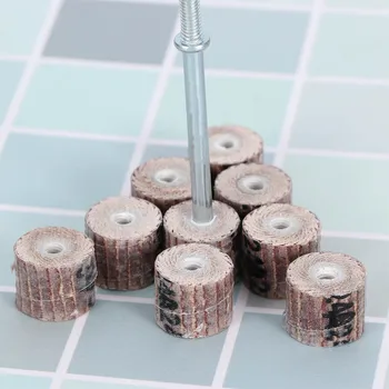 10Pcs Dremel Accessories 240-Grit Sanding Flap Disc Grinding Sanding Flap Wheels Brush Sand Rotary Tool 3mm
10Pcs Dremel Accessories 240-Grit Sanding Flap Disc Grinding Sanding Flap Wheels Brush Sand Rotary Tool 3mm