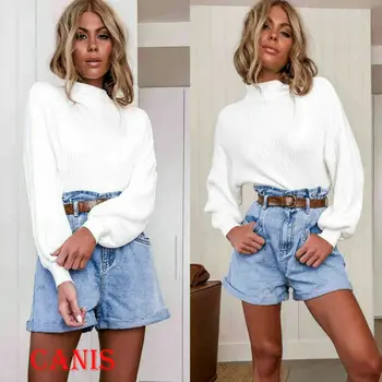 Women's Spring Autumn Long Sleeve TurtleNeck Pullover Blouse Tops Shirt Casual Sweater
Women's Spring Autumn Long Sleeve TurtleNeck Pullover Blouse Tops Shirt Casual Sweater