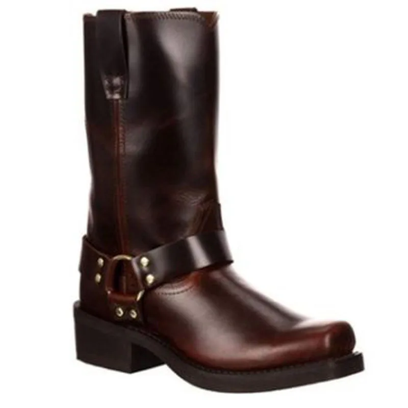 Siddon 2020 Vintage Leather Women Ankle Boots Round Toe Thick Bottomed Platform Shoes Woman Slip On Women's High Boots Female 
Siddon 2020 Vintage Leather Women Ankle Boots Round Toe Thick Bottomed Platform Shoes Woman Slip On Women's High Boots Female