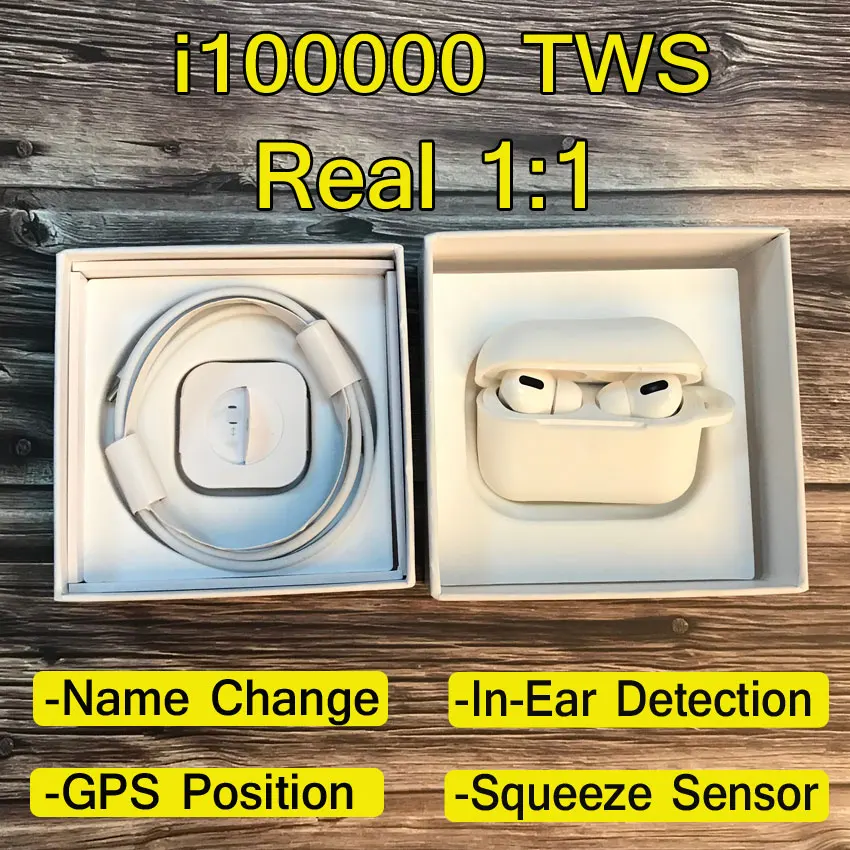 New Original 1:1 Super Copy Air Pro 3 Wireless Bluetooth Earphone Headset TWS i100000 Aire 3 Touch Rename GPS Earbud for iPhone
New Original 1:1 Super Copy Air Pro 3 Wireless Bluetooth Earphone Headset TWS i100000 Aire 3 Touch Rename GPS Earbud for iPhone