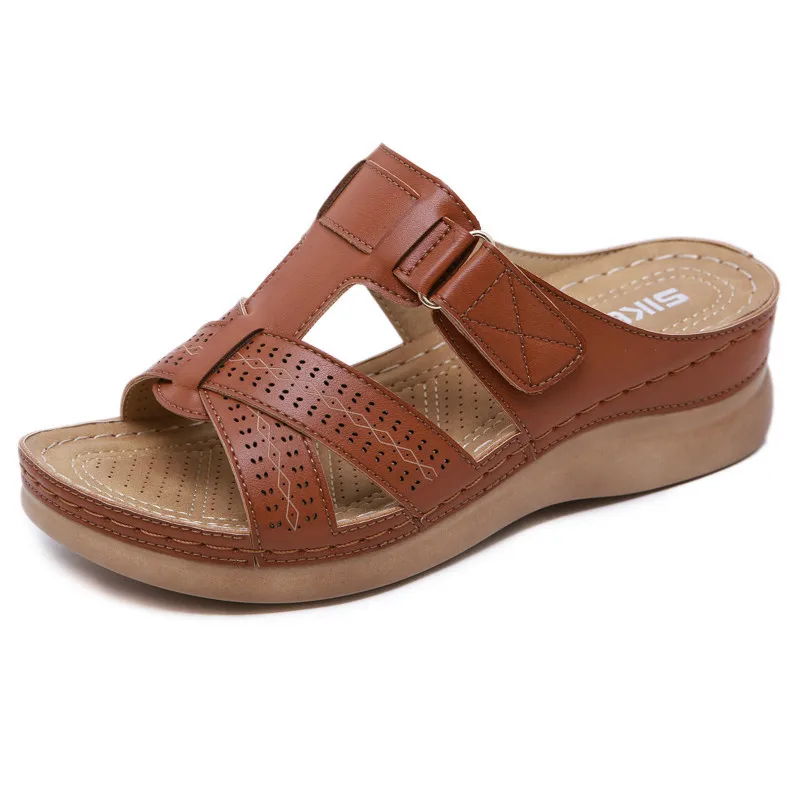 Summer 2020 New Women Sandals Open Toe Platform Wedges Sandals Comfort Fish Mouth Weave Causal High Heels Chaussures Plus 36-44
Summer 2020 New Women Sandals Open Toe Platform Wedges Sandals Comfort Fish Mouth Weave Causal High Heels Chaussures Plus 36-44