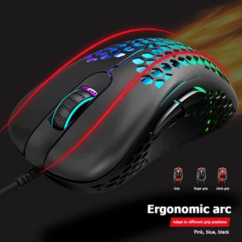 Desktop Laptop USB Wired Gamer Gaming Mouse for Computer PC RGB Backlight 2400DPI Office Optical Ergonomic Mice
Desktop Laptop USB Wired Gamer Gaming Mouse for Computer PC RGB Backlight 2400DPI Office Optical Ergonomic Mice