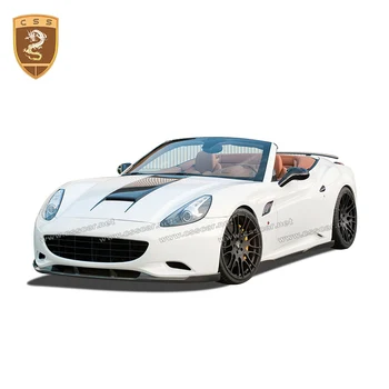 Fashion Real Carbon Fiber Ferrari-California Body Kit Front Rear Bumper Lips Side Skirt Rear Wing H Style Racing Sport Car Parts 
Fashion Real Carbon Fiber Ferrari-California Body Kit Front Rear Bumper Lips Side Skirt Rear Wing H Style Racing Sport Car Parts
