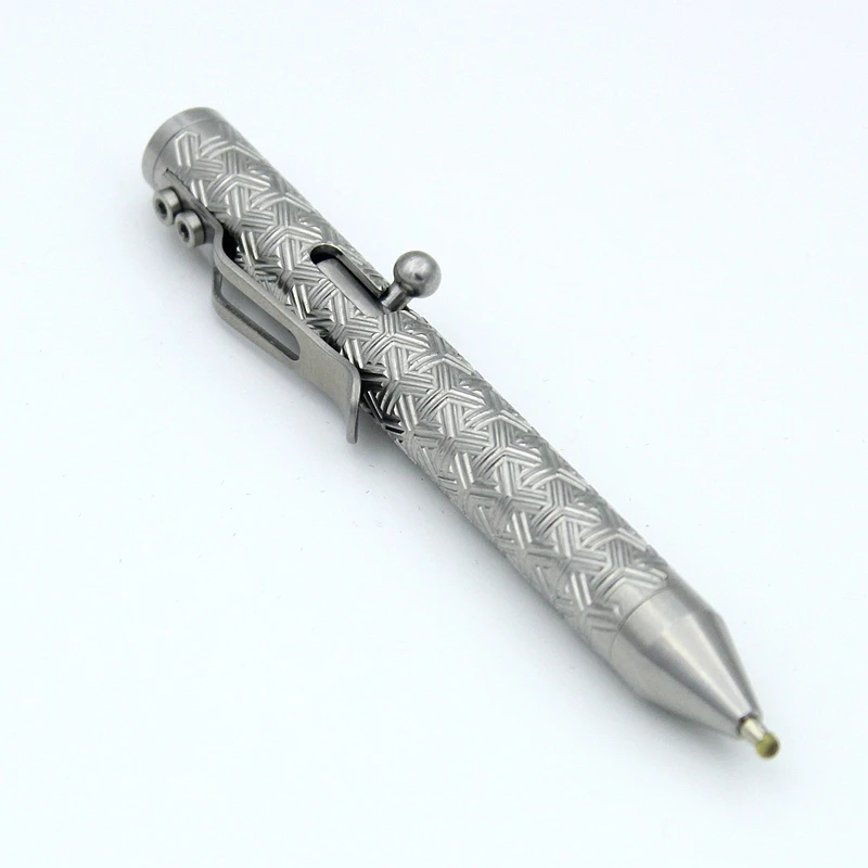 Titanium Alloy Tactical Pen Pull Bolt Lever TiBolt M22 Refill Outdoor EDC Bolt Pen
Titanium Alloy Tactical Pen Pull Bolt Lever TiBolt M22 Refill Outdoor EDC Bolt Pen