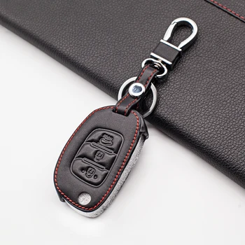 Genuine Leather Car Key Fob Cover For Hyundai Tucson Creta ix25 i10 i20 i30 Verna Mistra Elantra 2015-2018 Case Set Keychain
Genuine Leather Car Key Fob Cover For Hyundai Tucson Creta ix25 i10 i20 i30 Verna Mistra Elantra 2015-2018 Case Set Keychain