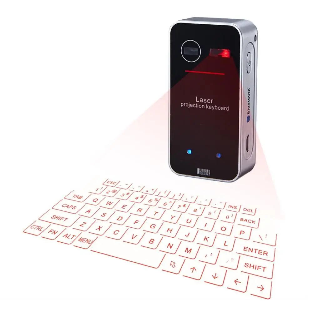 2020 HOT SALES!!! Portable Bluetooth Virtual Lasers Wireless Projection Keyboard for iPhone Tablet
2020 HOT SALES!!! Portable Bluetooth Virtual Lasers Wireless Projection Keyboard for iPhone Tablet