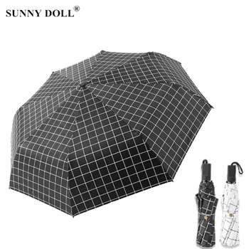 Windproof Travel Umbrella 3 Folding Sun Umbrella Female Male Car Lattice Umbrellas Men Rain Women Gift UV Protection Parasol 
Windproof Travel Umbrella 3 Folding Sun Umbrella Female Male Car Lattice Umbrellas Men Rain Women Gift UV Protection Parasol